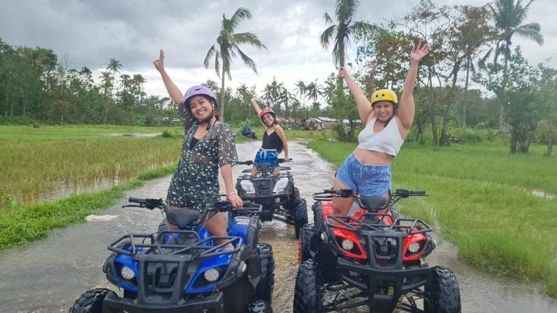 Chocolate Hills Atv Riding In The Loboc River 3