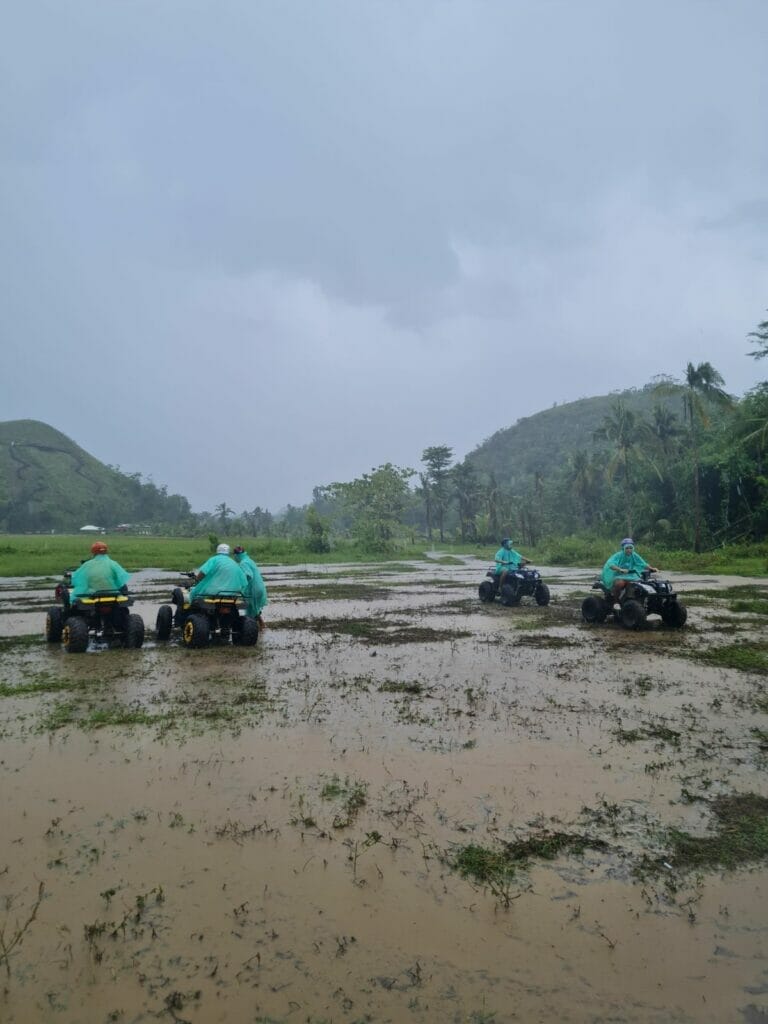 Chocolate Hills Atv Riding In The Loboc River 9