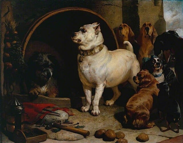 Alexander And Diogenes By Edwin Landseer