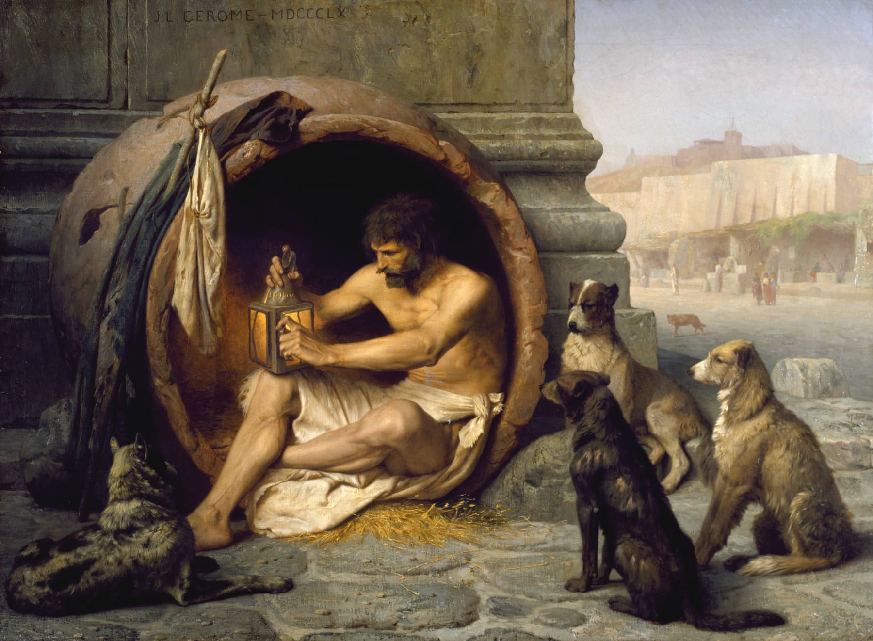 Diogenes By Jean-Léon Gérôme