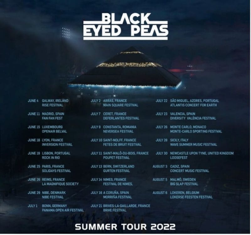 Black Eyed Peas Tour