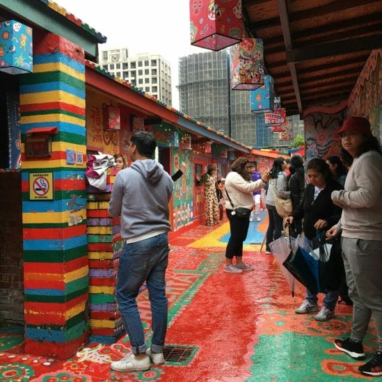 Chasing the Gloomy Day Away at Taiwan's Rainbow Village