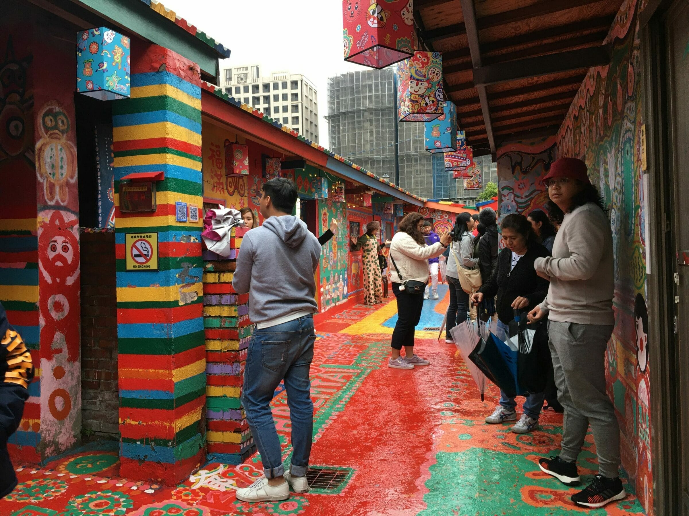 Chasing The Gloomy Day Away At Taiwan’S Rainbow Village